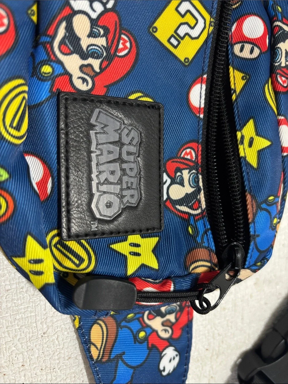 Nintendo strap sling mario